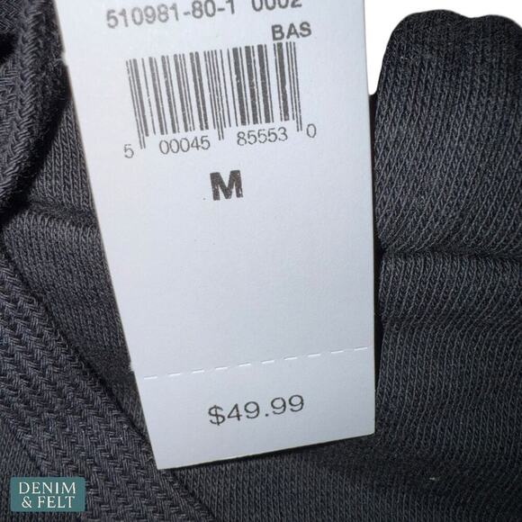 Gap Relaxed Logo Hoodie Black Moonless Night Pullover Sweatshirt S & M NEW/NWT!! - Picture 7 of 11